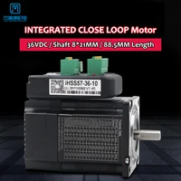 jmc nema23 57mm 1nm 36vdc integrated closed loop easy motor driver all in one 1500rpm 2 phase dsp hybrid encoder ihss57 36 10
