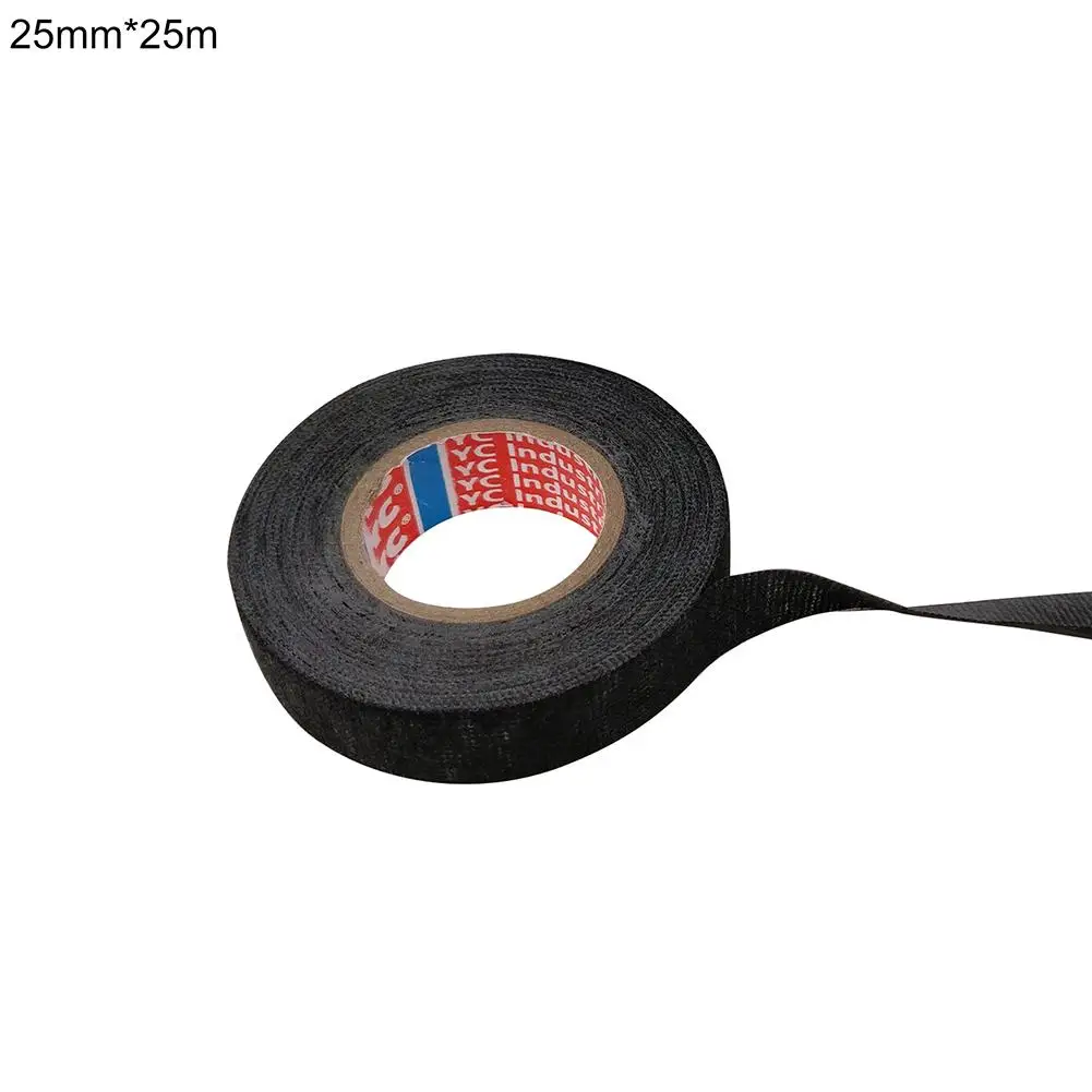 

25m High Temperature Resistance Adhesive Cloth Insulation Tape for Cable Harness
