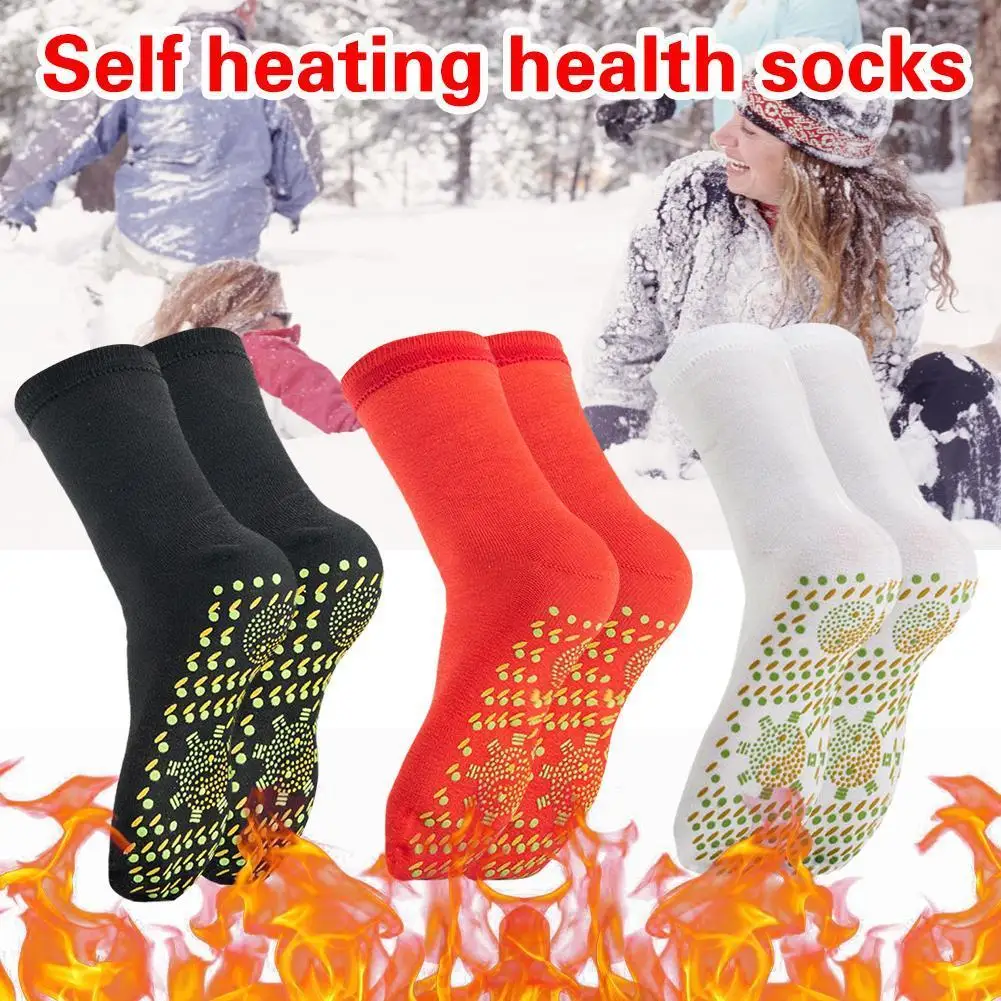 

Self-Heating Socks Anti-Fatigue Winter Outdoor Warm Heat Insulated Socks Thermal Socks for Hiking Camping Fishing Cycling Skiing
