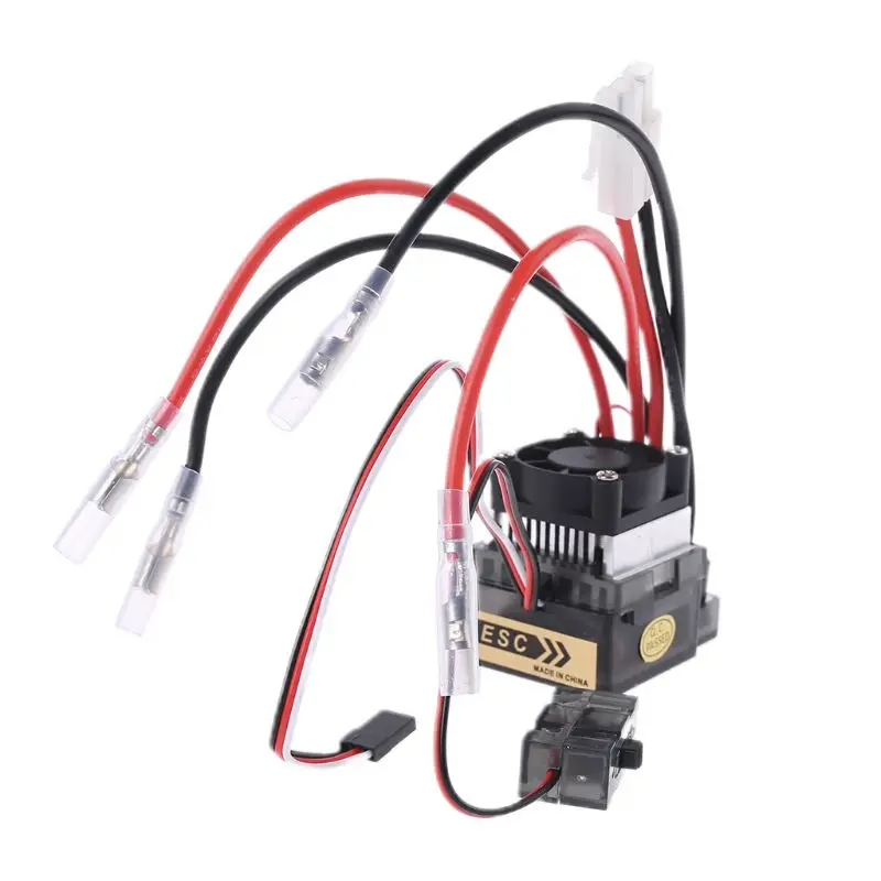 Внедорожный 320A 2 ~ 4S LiPo аккумулятор матовый ESC Регулятор скорости Т образный