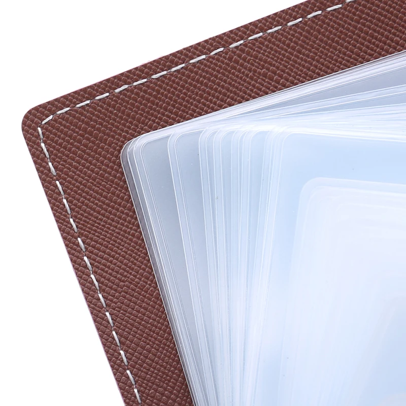 

1PC Business Bank Credit Card Holder Women Card Holder Ladies Bank Card Cover Large Capacity Set Card Package Bag