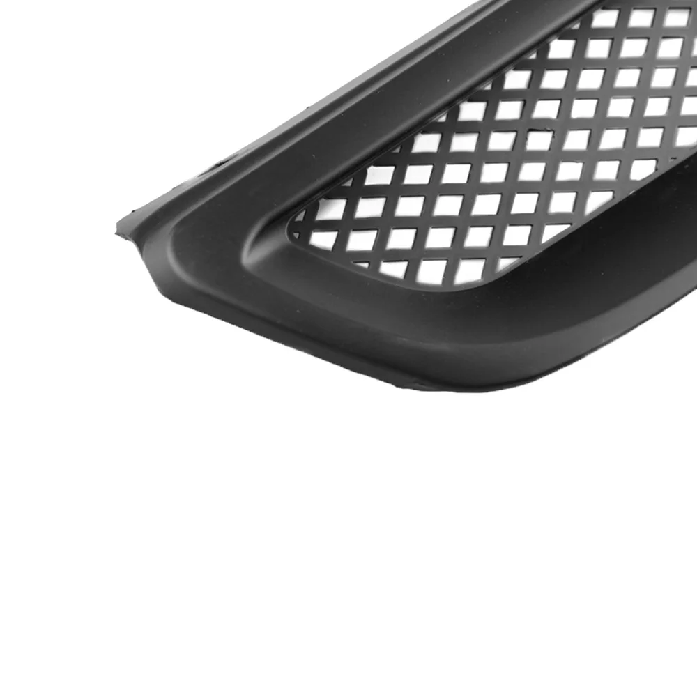 Автомобильный ABS Матовый Черный передний с капюшоном сетка решетка бампера для