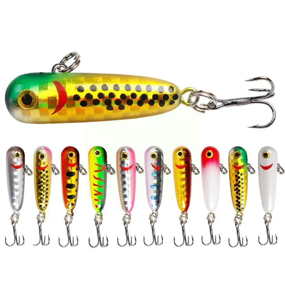 

2.3g 35mm Fishing Lure Plastic Fishing Baits Outdoor Fishing Accessories A0b6