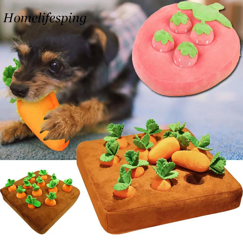 

Плюшевая игрушка для собак, морская игрушка, жевательная игрушка для овощей, аксессуары для собак