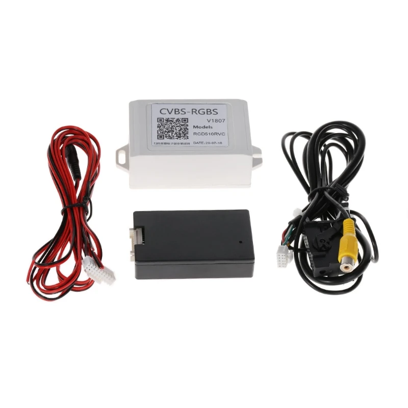 

Car Backup Camera Rearview RGB To AV Converter Adapter T21E