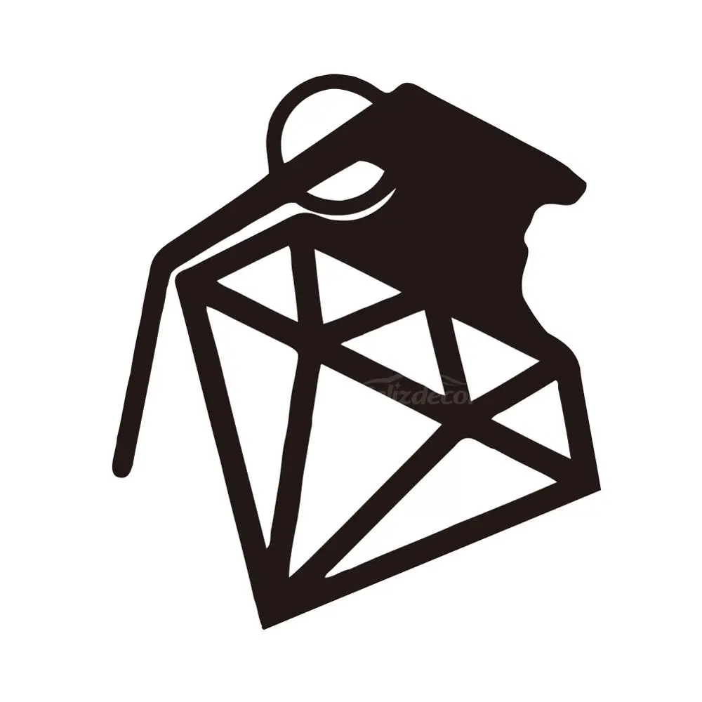 Кирпич-образный бомба кузовных наклеек и Графика для автомобиля Наклейка на окно