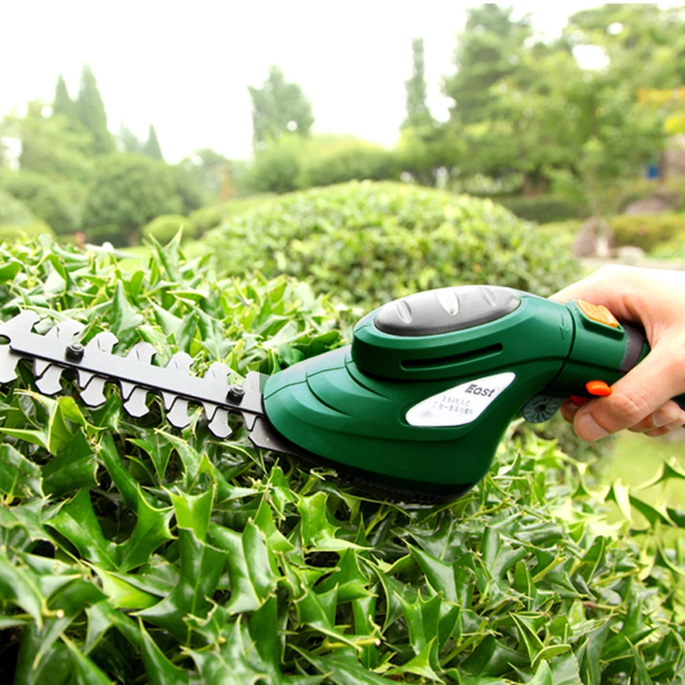 3.6V Lithium Cordless Grass Shear Rechargeable Hedge Grass Trimmer Shrub Cutter Garden Tools Power Tools