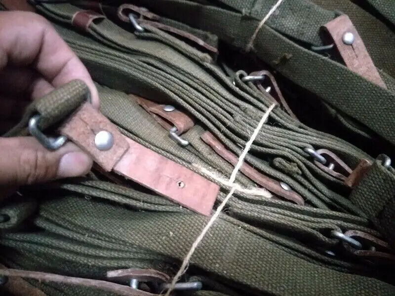 10 шт./лот избыточный Оригинальный китайский пла армейский ТИП 56 АК холщовый слинг