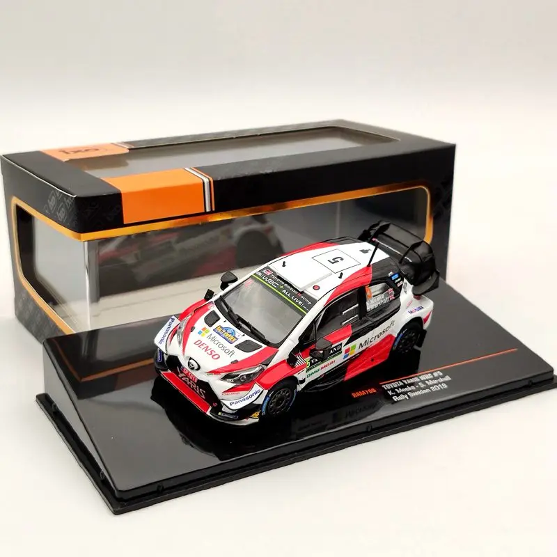 IXO 1:43 для T ~ OTA YARIS WRC #5 Rally Sweden коллекция моделей литья под давлением RAM709 2019| |