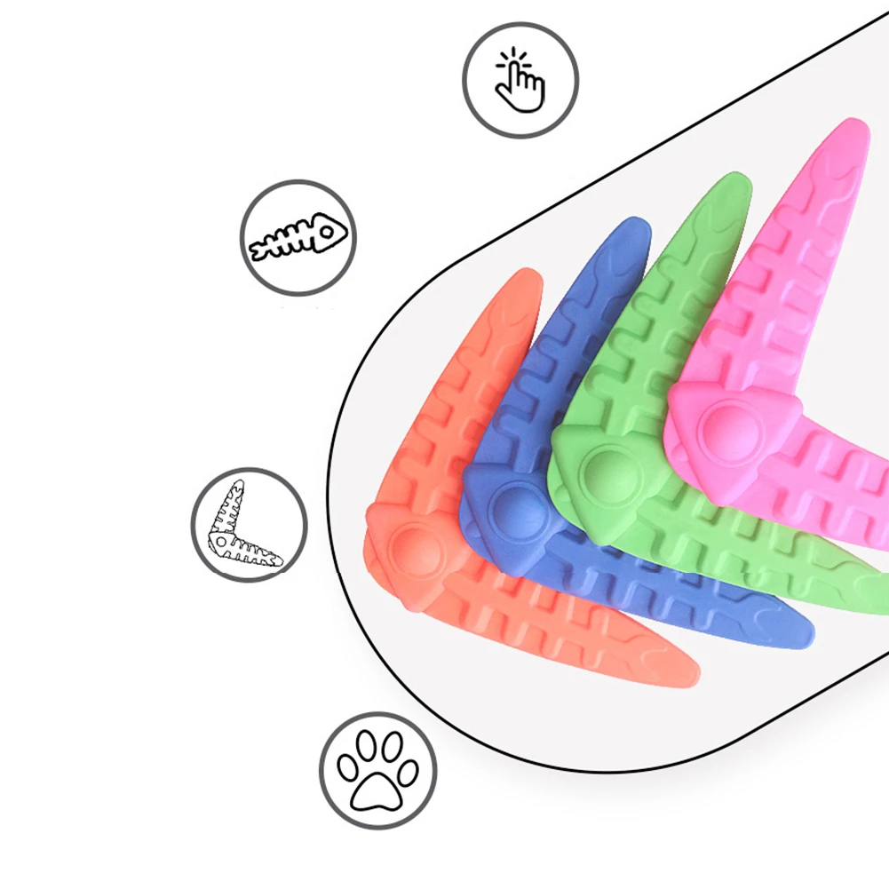 Интерактивная обучающая игрушка дартс для питомцев укуса щенка бумеранга