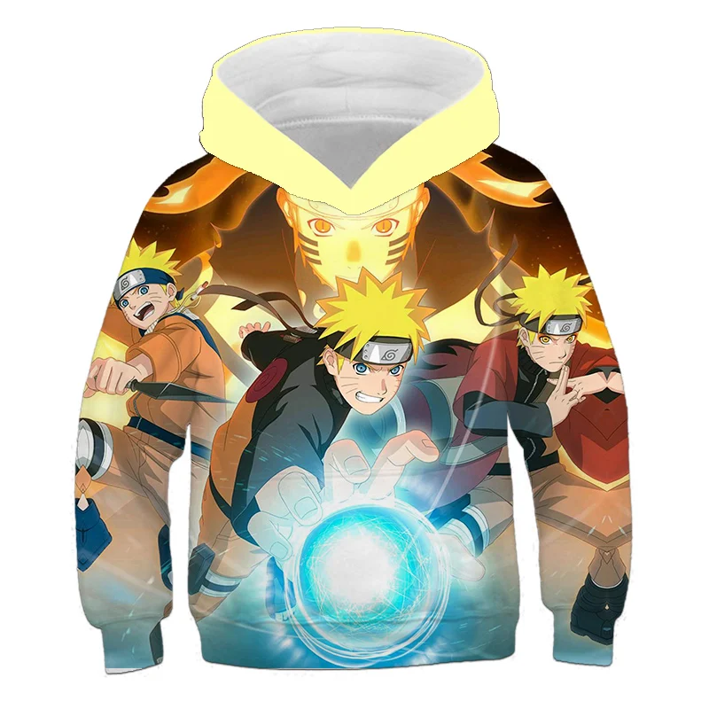 

3D kids Anime clothes Narutos Hoodies Sweatshirts Kakashi Orochimaru Sasuke boys clothing toddler baby boy clothes Hoodies