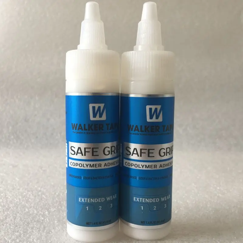 2 bottles 1 бутылка 1,4 Oz Walker безопасный захват белый клей парик клей для парика - Цвет: 2 bottles