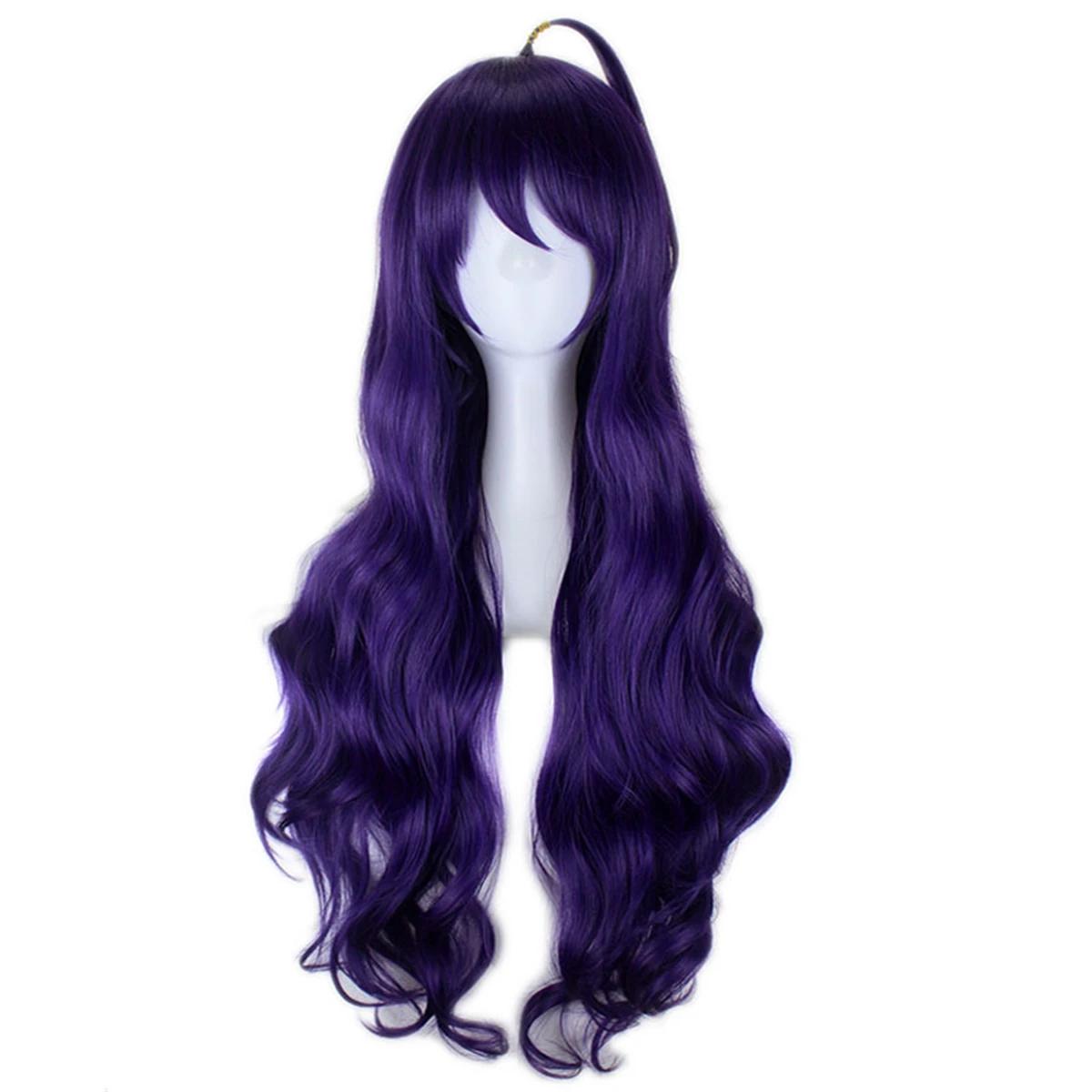 

Owari no Seraph of the end Asuramaru Wig Styled Long Curly Purple Party Halloween Costume Cosplay Wigs Prop 80CM + Free Wig Cap