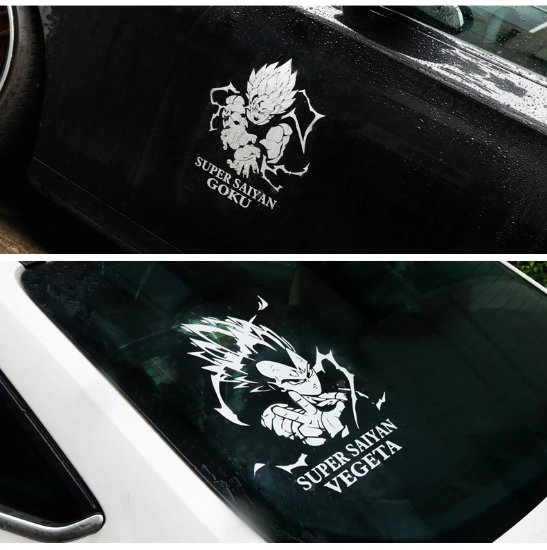 NOIZZY Dragon Ball коллекционная машинка Авто модные переводные наклейки виниловые пользовательские многоцветные дверные окна тюнинг стайлинга автомобилей