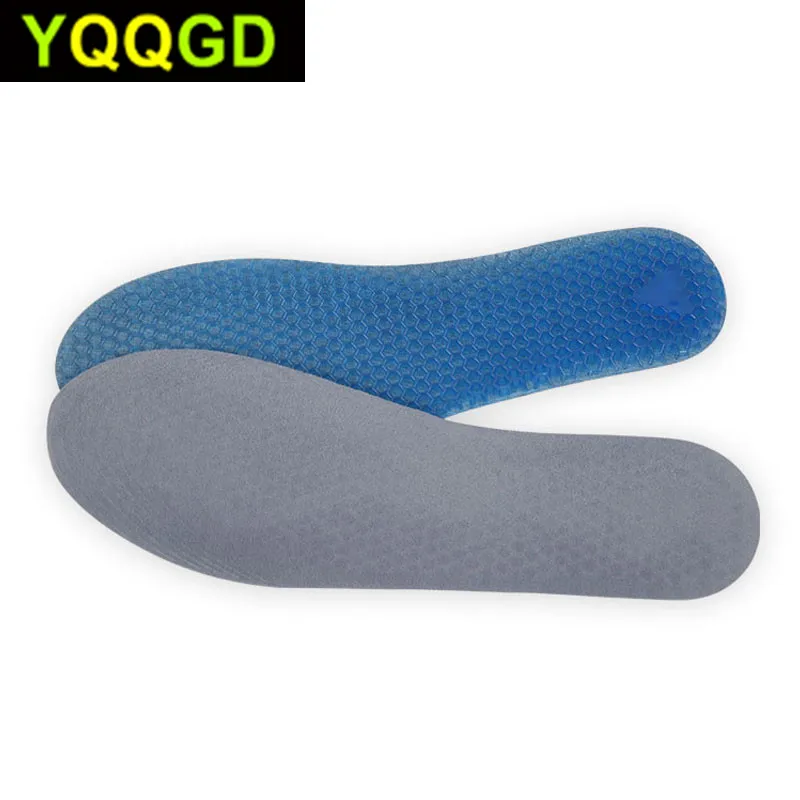 

Tcare 1Pair Honeycomb Insoles Silicone Gel Massaging Insole Sport Running Insole Insert Shoe Pad Feet Care for Men Women