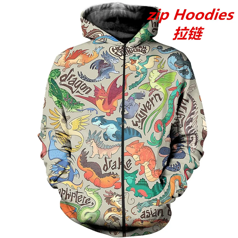 

2020 Animal Art Fly Dragon Symbol Tattoo Unisex 3DPrint Tracksuit Newfashion Sweatshirts Hoodies top