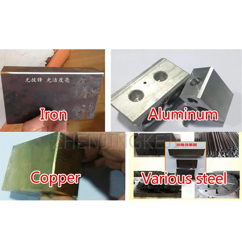 

Straight line High-speed Steel Plate Desktop Chamfering Machine Multifunction Straight Square Curved Workpiece Chamfer Equipment