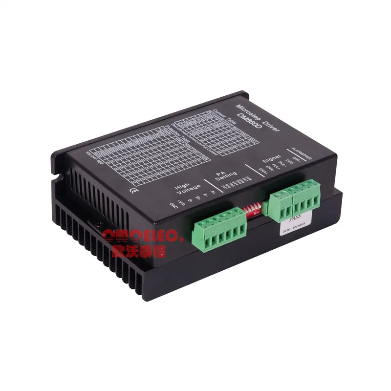 Драйвер двухфазного шагового двигателя DM860D 2 4 a 24 80 в пост. Тока для Nema 34 привод с