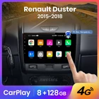 Автомагнитола AWESAFE на Android для Renault Duster 2015-2020, для LADA Largus 2021 Carplay 4G, Автомобильный мультимедийный GPS, Авторадио 2DIN