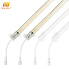 Светодиодный светильник, светодиодный, водонепроницаемый, 72 s SMD2835, высокая яркость, 220 В, 50 см, 30 см