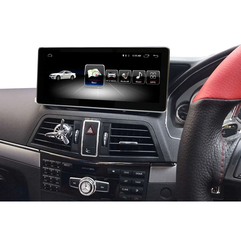4+ 64G Android 9,0 автомобильный Радио Bluetooth gps навигатор для Mercedes Benz E класс купе правый руль C207 A207 W207 2008
