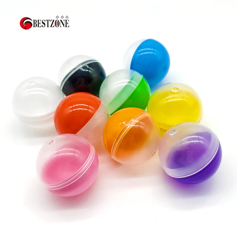 Капсулы-сюрпризы детские круглые полупрозрачные 45 мм 4 5 см 20 шт. | Игрушки и хобби