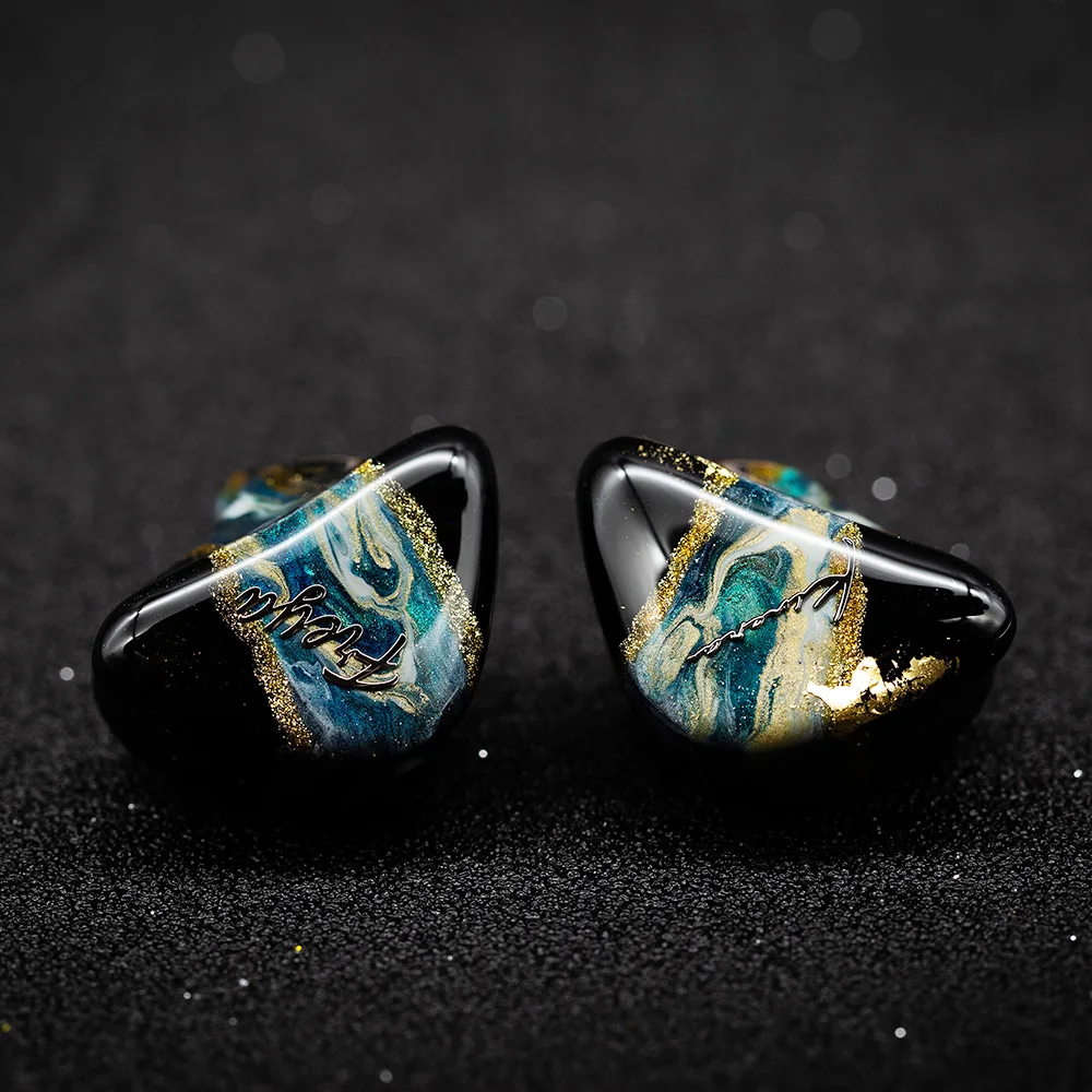 Kinera Freya Quad-hybrid IEM 3BA + 1DD гибридные Hi-Fi наушники-вкладыши с ручной росписью корпуса