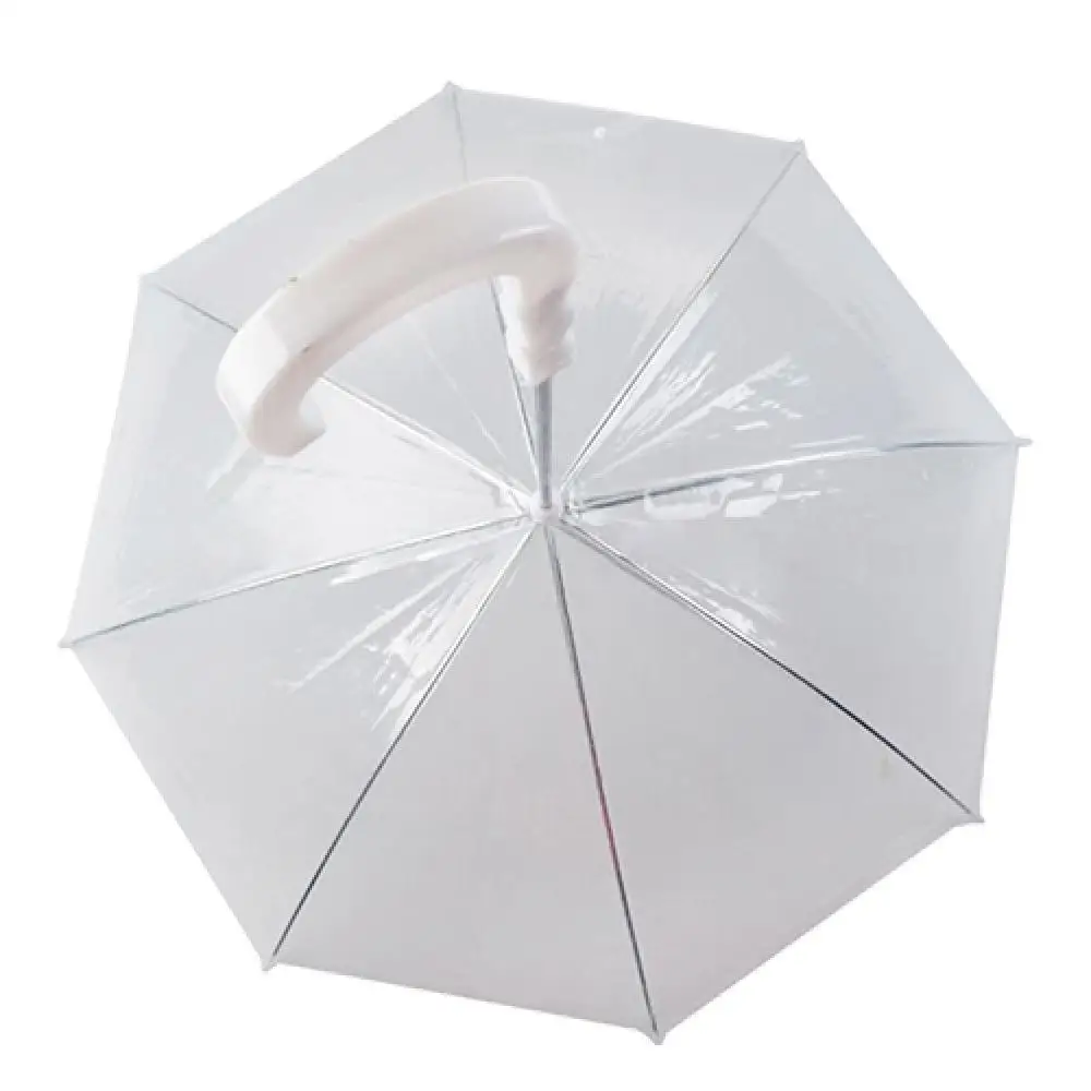 

Dog Walking Waterproof Clear Cover Built-in Leash Rain Sleet Snow Pet Umbrella