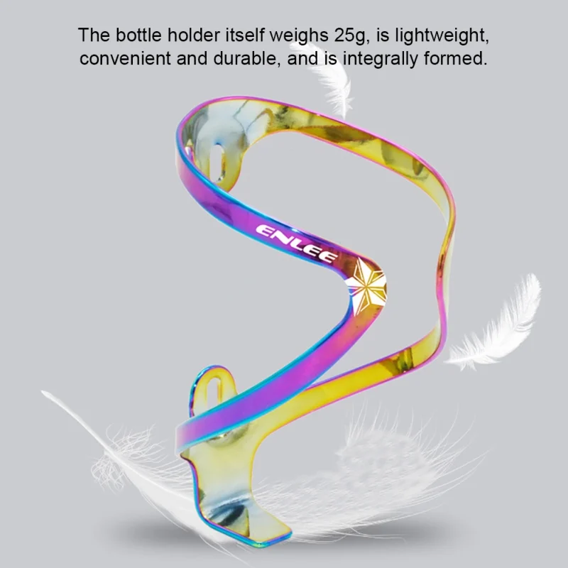 

Cycling Bicycle Water Bottle Cages Bicycle Water Bottle Holder Colour Aluminum Lightweight Resistant Alloy For Outdoor
