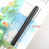 new length 11 2cm calligraphy fountain pen small bent 0 6mm nib black color writing gift pen for painting office home