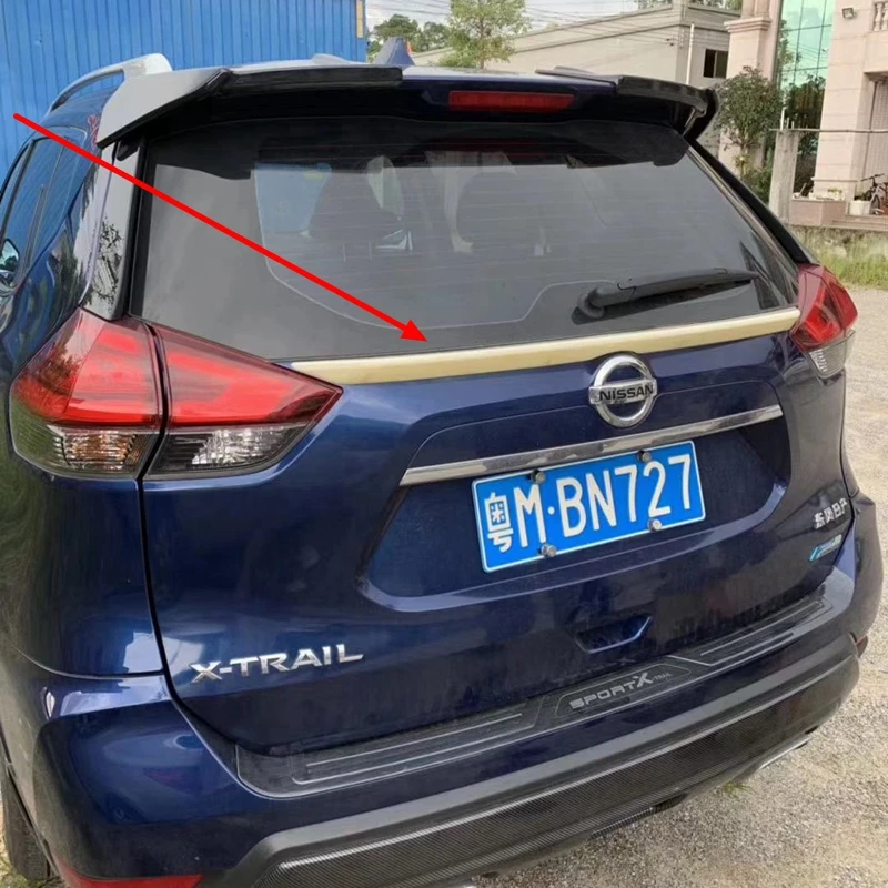 For Nissan Rogue X-trail 2014-2019 ABS Plastic Rear Roof Spoiler Trunk Boot Lip Wing | Spoilers &amp Wings