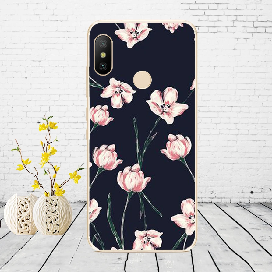 F40 Силиконовый чехол для Xiaomi mi A2 LITE, чехол с полной защитой, мягкая задняя крышка из ТПУ, чехол для телефона s для Xio mi A2 LITE, бампер - Цвет: F40