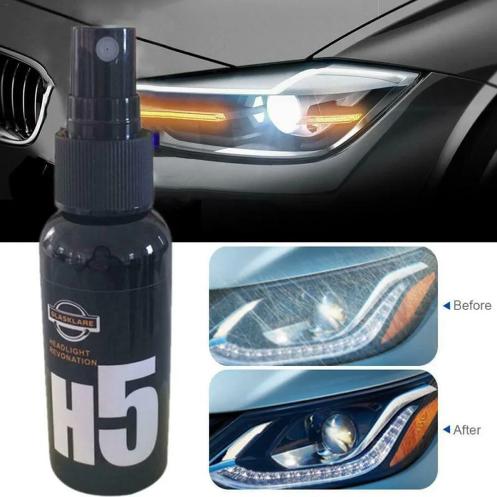 

50ML Polishing liquid Repair Agent Spray Cleaning Headlight Maintenance