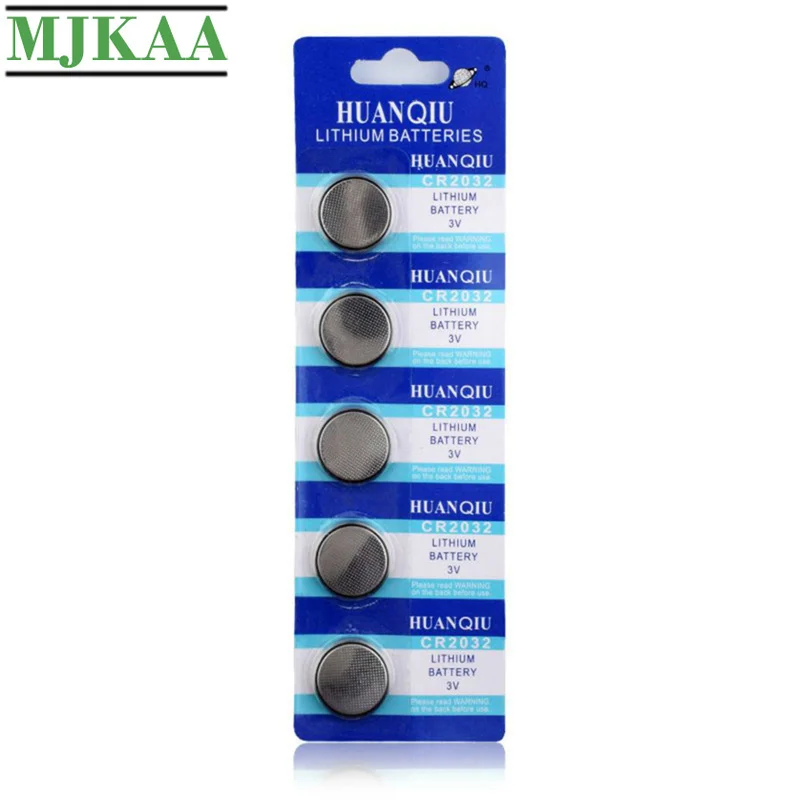 10 шт. Литиевые кнопочные батарейки CR2032 3 В BR2032 DL2032 ECR2032 CR 2032 для часов электронных