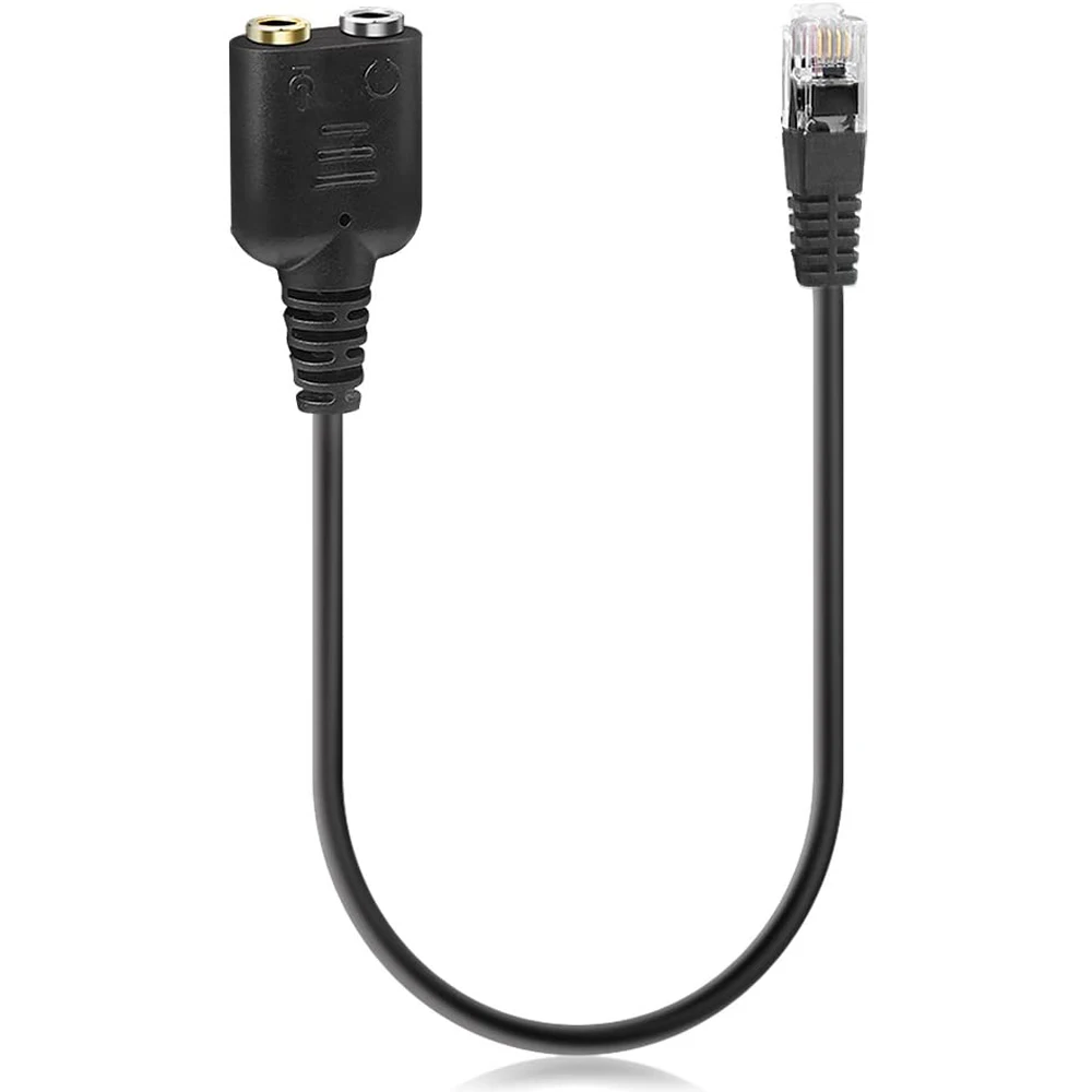 

RJ9 штекер до 3,5 мм гнездо гарнитуры разъем аудио кабель-адаптер для телефона