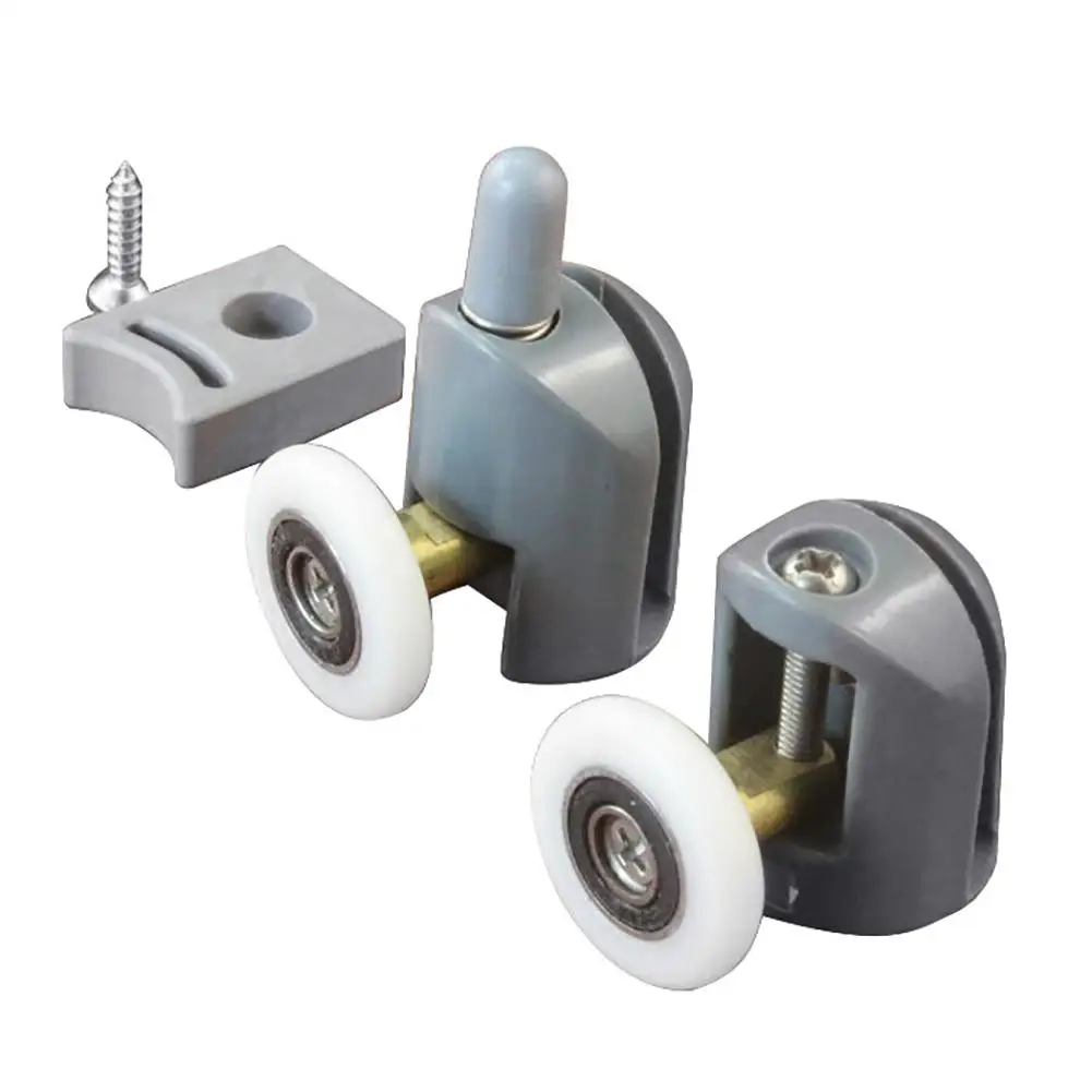 25 мм 2 шт Стекло для душевой раздвижной двери Верхняя Нижняя роликовая колесо