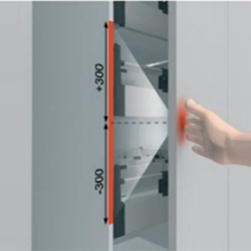 4x Защелка двери шкафа шарнир ящика нажмите чтобы открыть систему демпфер буфера