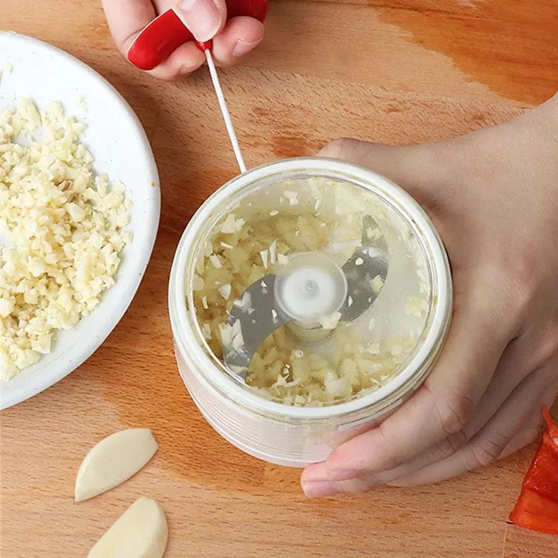 Мини пресс измельчитель резак дробилка Ручной Кухонный комбайн тянуть чеснок