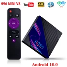 ТВ-приставка Android 10 V8 8 Гб 16 Гб 4k RK3228A четырехъядерный Youtuber Netfix Медиаплеер Smart Android TV приставка телеприставка 2020 Vs Ip TV