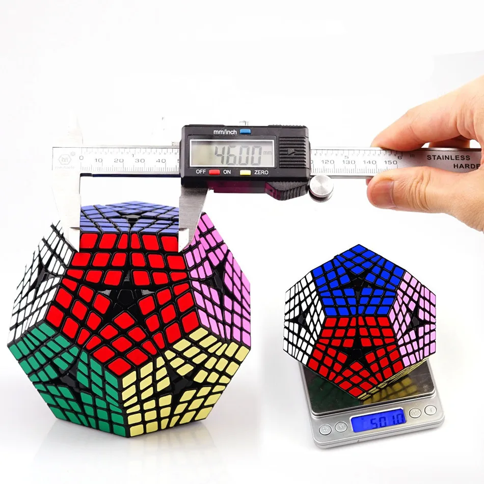 Шеньшоу 6x6 кубик Рубика Megaminxed 6x6x6 куб Додекаэдра 12 сторонние элитные игрушки