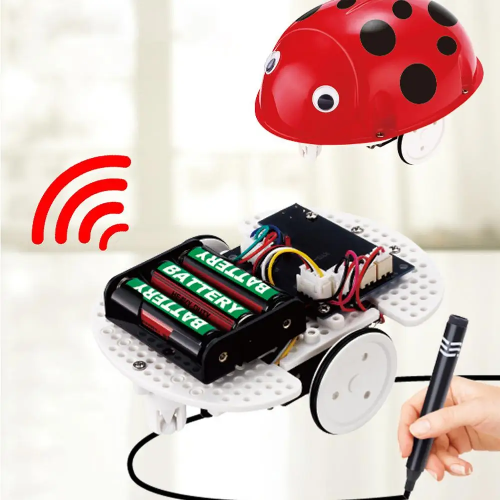 Умная Волшебная ручка TracerBot сделай сам Индуктивный робот-трассировка с