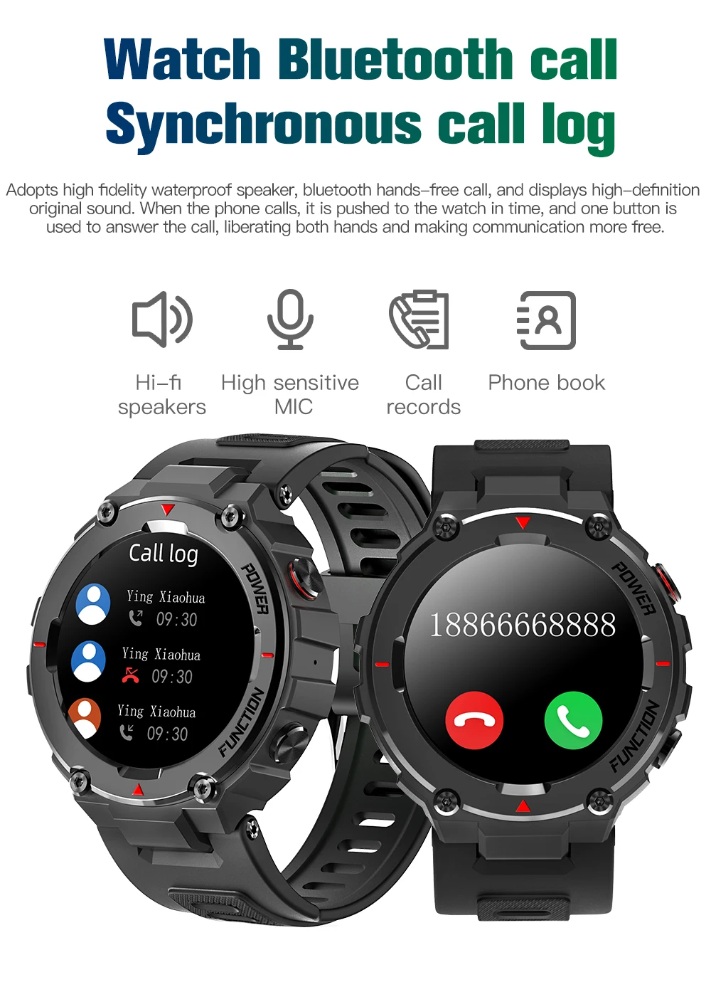 STrollAR F26 Smart Watch Man 2021 Best Gift for Dad Answer Call Mucis Sport Clock Smartwatch Fitness Tracker Android ios Band |