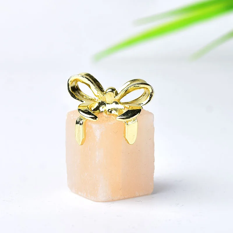 

1PC Natur Raw Stone Selenite Plaster DIY Gifts Reiki Healing Stone Home Decor Souvenir Gifts