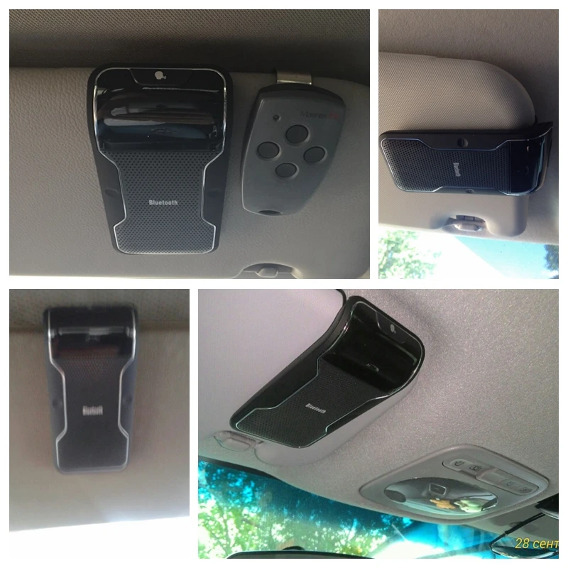 Беспроводной Bluetooth комплект громкой связи для автомобиля Громкая связь Manos Libres