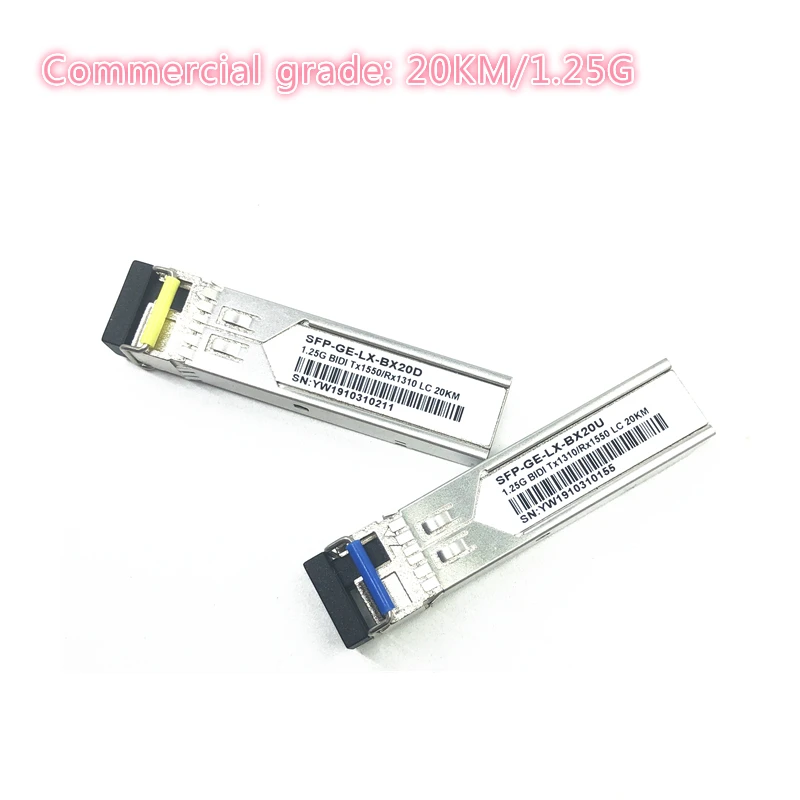 SFP 1 25 г/10 г LC 20/40/60 км нм/нм одинарное волокно Технические характеристики