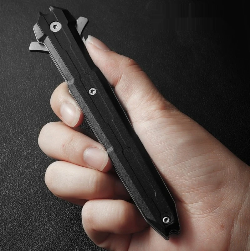 

Portable Outdoor Knife Self-defense Pocket Knife Portable Stainless Steel Folding Knife Fruit Knife Knives Folding
