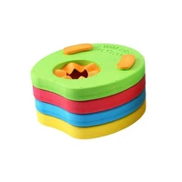 4pcs kids arm float discs eva swim float colorful discs armbands floating sleeves buoyancy circles rings