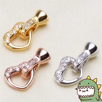 jewelry making diy goldensilvery connector clasps findings women fashion beads pearls bracelets metal clasps accessories ylpj