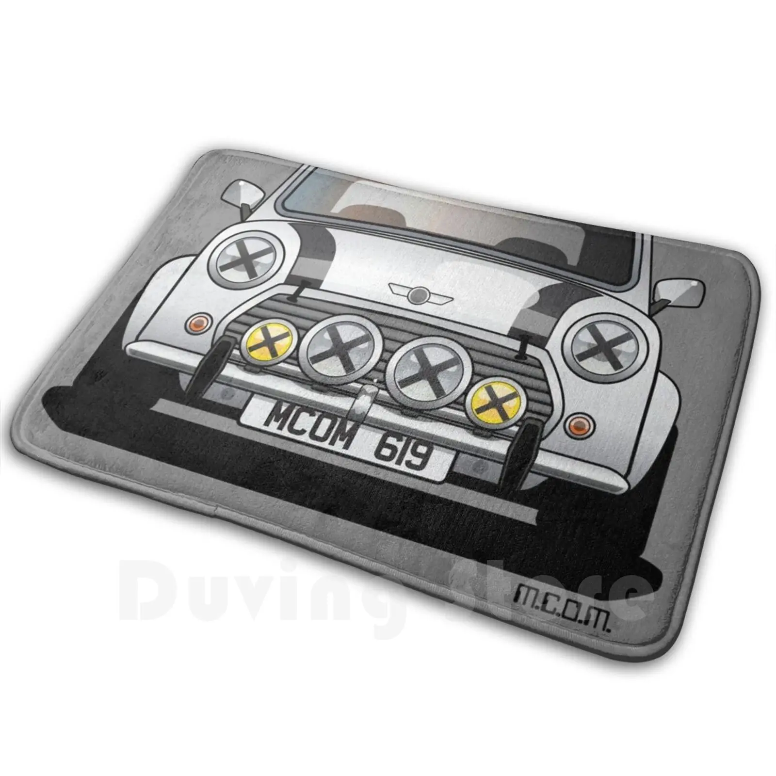 

Дизайн значков: британский коврик M1N1 C00Per 1300, нескользящий коврик, напольные коврики для спальни, автомобиля, рисования автомобилей, ралли, о...