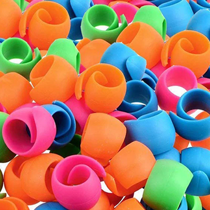 

100Pcs Thread Spool Huggers Prevent Thread Unwinding to Keep Thread Tails Under Control, Sewing Supplies and Accessories
